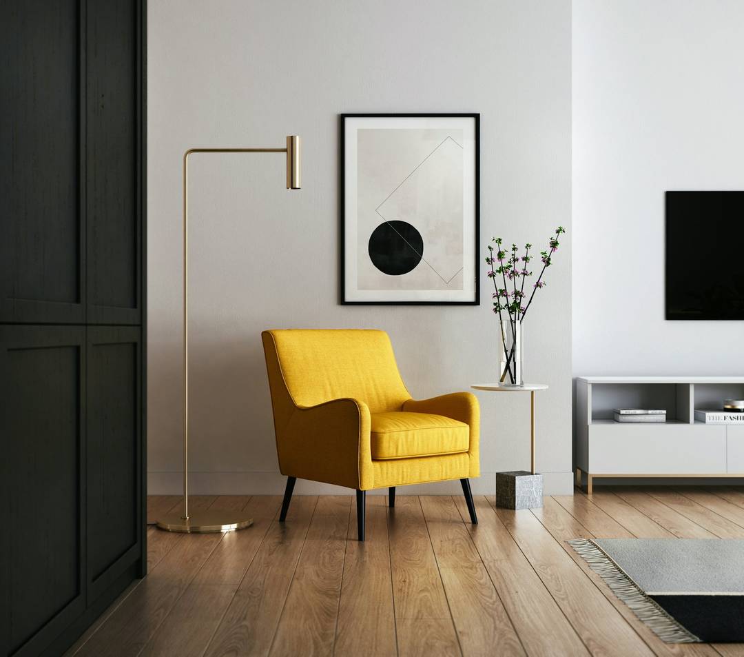 First-Person Architectural POV: Sun-Drenched Morning Nook & Tea Table