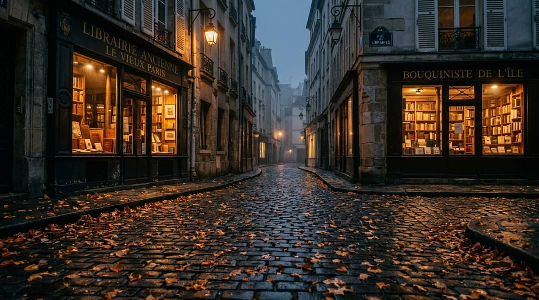 First-Person Cultural Historian POV: Rain-Slicked Cobblestones & Leather Boots